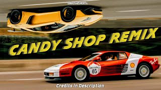 CANDY SHOP  REMiX  RACEXOTICS SUPER CAR RALLY earphones recommended [upl. by Latea835]