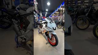 New Yamaha R15 V4 White Colour  New Yamaha Bikes Price amp Features Details shorts newyamaha [upl. by Irvine209]