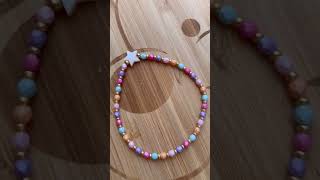 DIY  Colours of Life Armband  Craft with me diy jewellery selbermachen [upl. by Tillo]