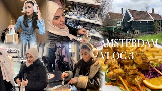 ANNEMLE ALIŞVERİŞ YAPTIK🛍️ÇOK YAKIŞTI CAN ABİ MUTLU OLDU ZAANSE SCHANS GEZİSİ ÇARŞI🇳🇱  VLOG [upl. by Tamera299]