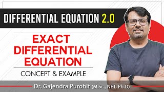 Non Exact DE MADE EXACT USING INTEGRATING FACTOR  Differential Equations [upl. by Quick]