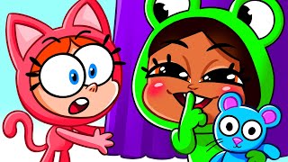 Peekaboo Lets Play Hide amp Seek 🐱 Learn Animals Cartoon for Toddlers [upl. by Caesaria]