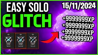 NEW SOLO UNLIMITED XP GLITCH GODMODE EASY CAMO GLITCH BO6 INFINITE AMMO FAST ASAP ZOMBIES GLITCH [upl. by Aninad]