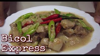 BICOL EXPRESS RECIPE [upl. by Yleme]