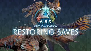 How to Backup AND Restore Ark Survival Ascended Saves Nitrado Guides [upl. by Zohar]