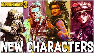 All 4 NEW Playable Character Classes in Borderlands 3 [upl. by Sudnac248]