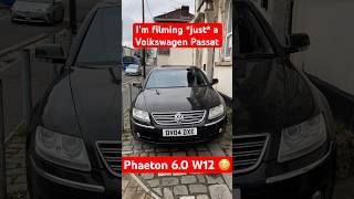 Volkswagen Phaeton 60 W12 ultra rare luxury car spotted carshorts volkswagen volkswagenphaeton [upl. by Anitroc568]