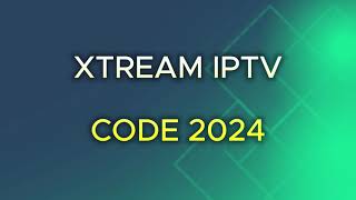 xtream iptv code 2024 [upl. by Ahsehyt]