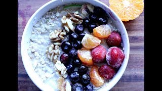 How to make Bircher Muesli [upl. by Ecnarual]