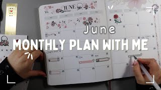 June 2024 Plan with Me ft The Coffee Monsterz Co monthly kit  EC 8x10 Hourly Softbound [upl. by Dnomaj]