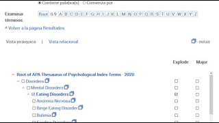 PsycInfo parte 2 tesauro [upl. by Hsenid]