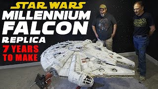 Worlds Most Accurate Millennium Falcon Replica  7 Years To Complete [upl. by Safoelc]