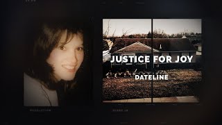 Dateline Episode Trailer Justice for Joy  Dateline NBC [upl. by Hait492]