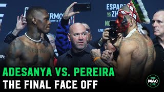 Israel Adesanya vs Alex Pereira Final Face Off  UFC 281 [upl. by Keri888]