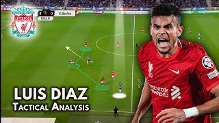 How GOOD is Luis Diaz ● Tactical Analysis  Skills HD [upl. by Ahsilyt]