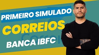 PRIMEIRO SIMULADO CORREIOS BANCA IBFC [upl. by Nitsej]