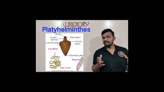 Phylum platyhelminthes  Animal classification  Class 10  Biology  Viral Short  Avinash sir [upl. by Aelsel]