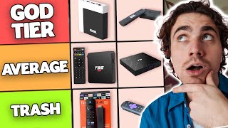 BEST Android TV Box Tier List 2024 [upl. by Nihcas820]