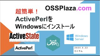 超簡単 ActivePerlをWindows Serverにインストール [upl. by Immanuel]