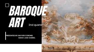 quot2ND QUARTER VIDEO PRESENTATION ABOUT BAROQUE ARTquot [upl. by Yasu]