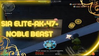 CrossFire West SIA EliteAK47Noble Beast  HMX Gameplay [upl. by Aerdnna]