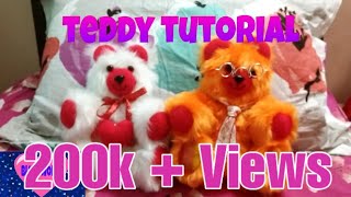 easy and simple teddy tutorial  Aparna Naik [upl. by Oneida]