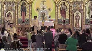 Sunday September 22 2024 Divine Liturgy Ukr 1100 am [upl. by Able252]