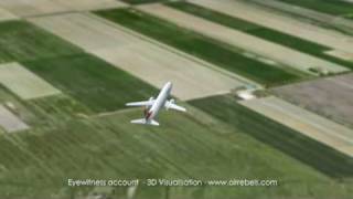 Schiphol Amsterdam Crash  Turkish Airlines  3D visualisation final [upl. by Gregor970]