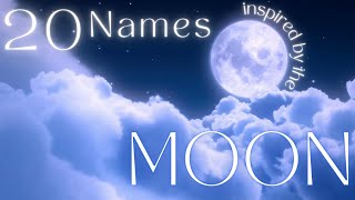 20 Baby Names Inspired by the Moon [upl. by Dahle94]