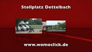 Wohnmobil  Stellplatz Dettelbach  womoclickde [upl. by Wolenik]