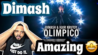 REACTING TO  Dimash Kudaibergen amp Igor Krutoy  Olimpico  REACTION [upl. by Adien873]