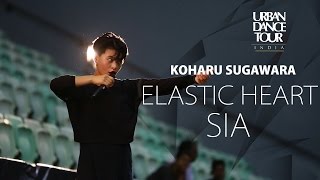 ► KOHARU SUGAWARA  Elastic Heart by Sia  Urban Dance Tour India [upl. by Ahsienek]