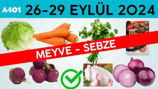 A101 2629 Eylül Tazenin Yıldızları Aktüel Katalog  Sesli Anlatım [upl. by Inram725]