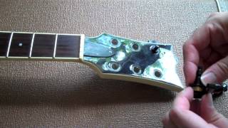 How to Install Guitar Tuners [upl. by Eisso]