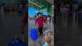 airport मे ट्रेन 😂😂comedy realfools vikramcomedyvideo vikramfunnyvideo airport [upl. by Nycila59]