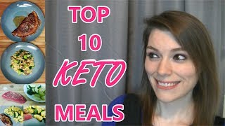 KETO Top 10 Meals  What I Eat on Keto [upl. by Vikki]