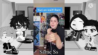 Past Yuri On Ice react to the futureBad [upl. by Ruffin]