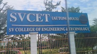 sri Venkateswara college of engineering technology SVCET svcet engineering college chittoorsvcet [upl. by Anika8]