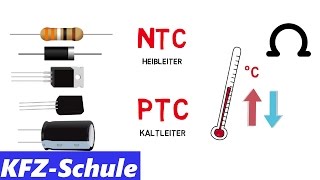 NTC amp PTC  Heißleiter und Kaltleiter Erklärung [upl. by Granoff]