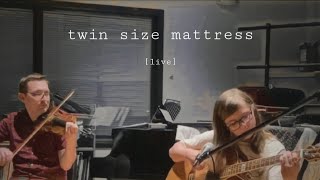 twin size mattress the front bottoms cover [upl. by Asirram107]