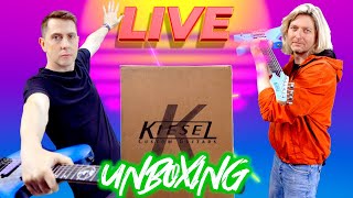 🔴 LIVE KIESEL GUITAR UNBOXING WITH HUTCH [upl. by Aihsyak]