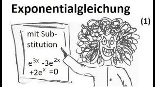 Exponentialgleichungen Substitution bei Exponentialgleichungen 1 [upl. by Atilol525]