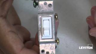 What is a Leviton Single Pole Switch [upl. by Nylrahs]