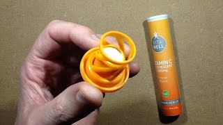 Whats inside the cap of effervescent vitamin C tablets [upl. by Zimmerman]