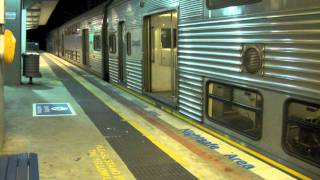 CityRail S64S83 Arriving and Leaving Holsworthy Station to Town Hall [upl. by Essie]