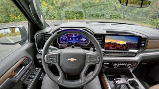 2024 Chevrolet Silverado 1500 62L V8 High Country wSuper Cruise  POV Review [upl. by Gina]