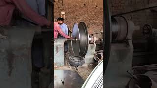 How Make Satellite Dish in Factory steel dish satellite factory making howmake satellitedish [upl. by Atinnod]