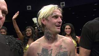 LAMAR ODOM VS AARON CARTER OFFICIAL FULL FIGHT CELEBRITY BOXING [upl. by Nedarb583]