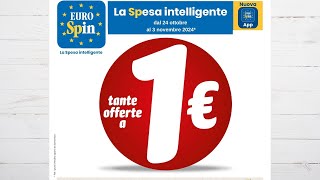 VOLANTINO EUROSPIN dal 24 ottobre al 3 novembre 2024 anteprima [upl. by Notnirt]