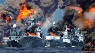 Just arrived 7 Allied Ships Burned After Russian Bombardment in the Black Sea [upl. by Nathanael]